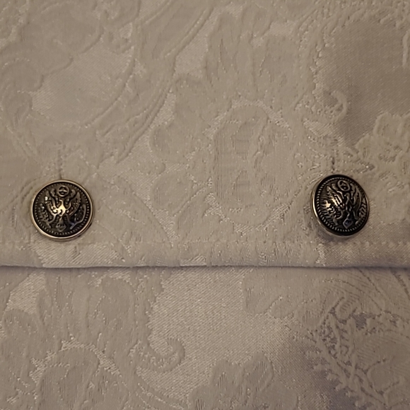 NWT Vatpave Victorian Suit Vest Steampunk Gothic Mens Waistcoat - Picture 3 of 13